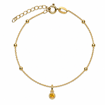 Satellite Birthstone Bracelet