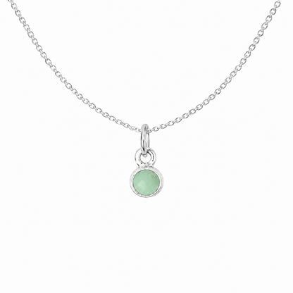 Chrysoprase Gemstone Necklace