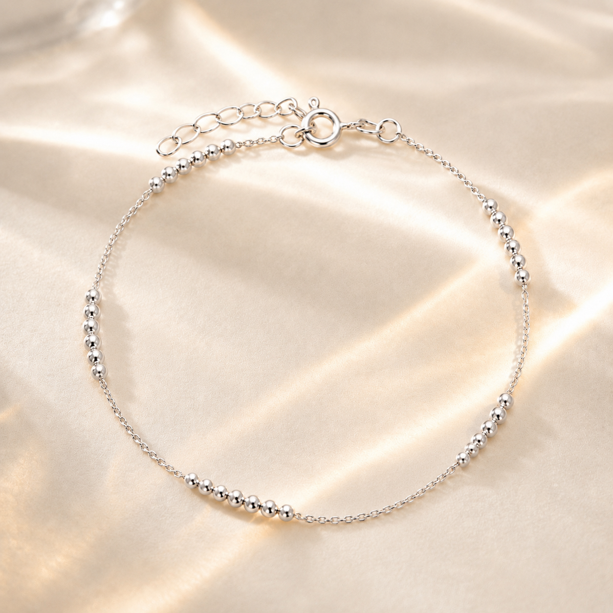 Bead & Chain Stacking Bracelet