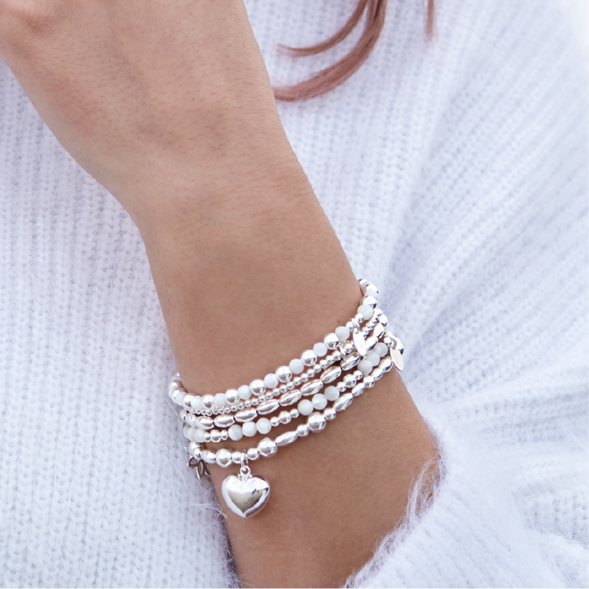 Chunky Heart Bracelet