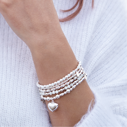 Chunky Heart Bracelet