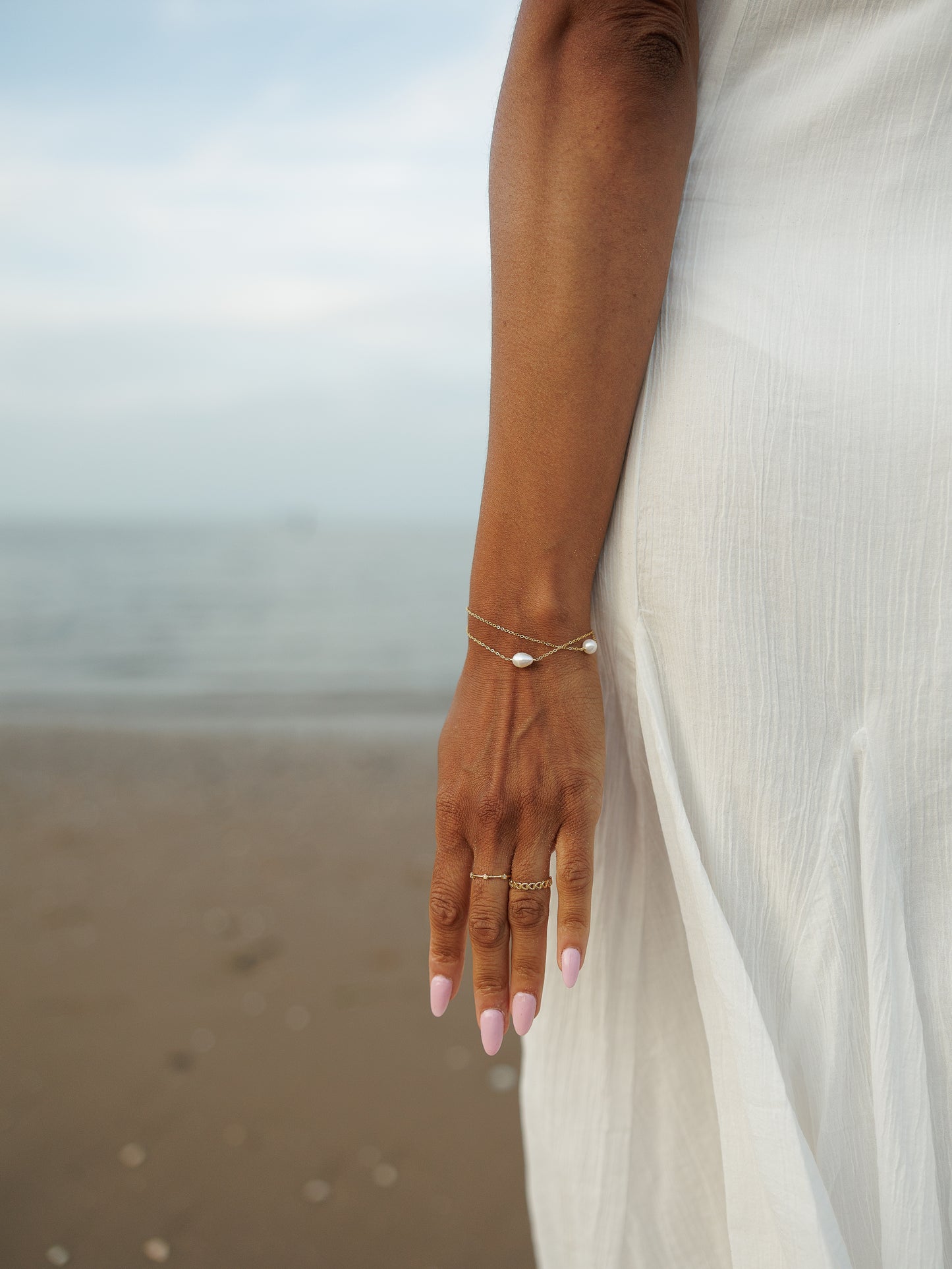 Double Pearl Bracelet