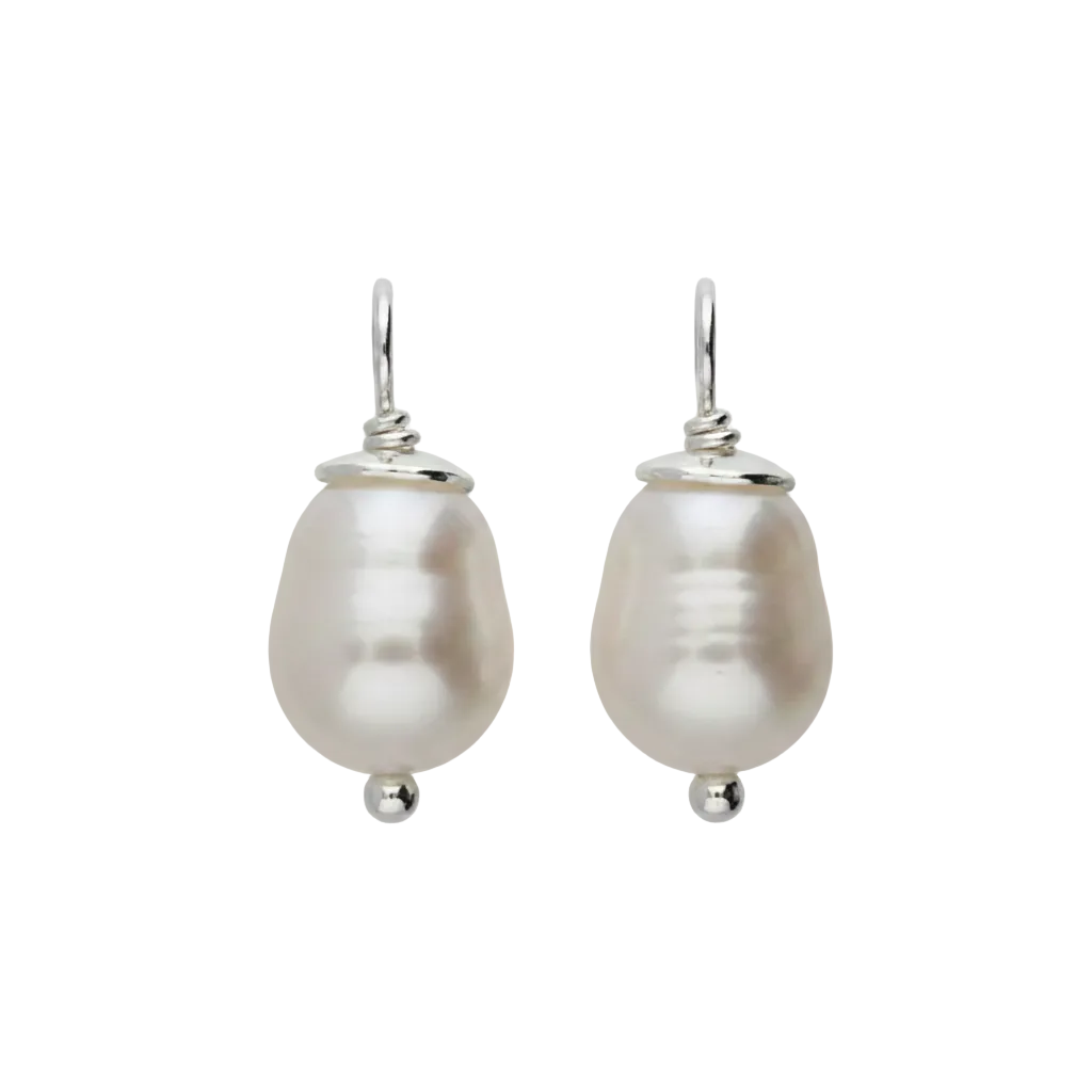 Freshwater Pearl Hoop Charms