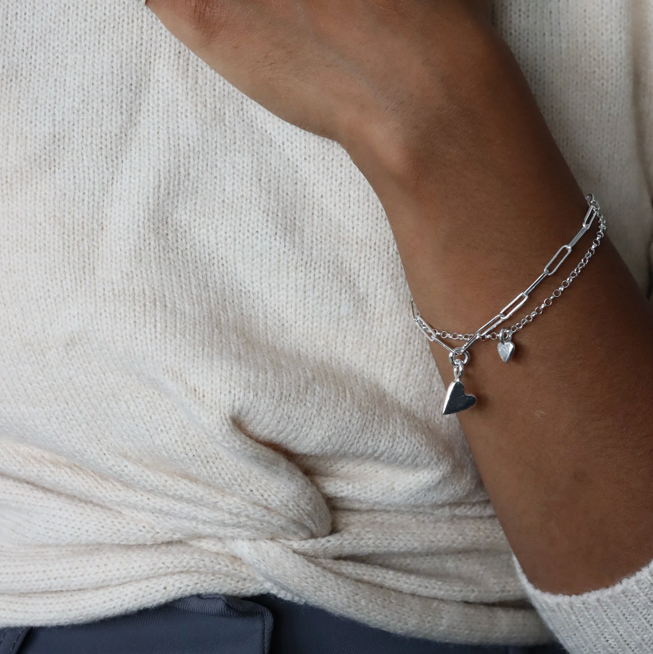 All My Love Heart Trace Bracelet