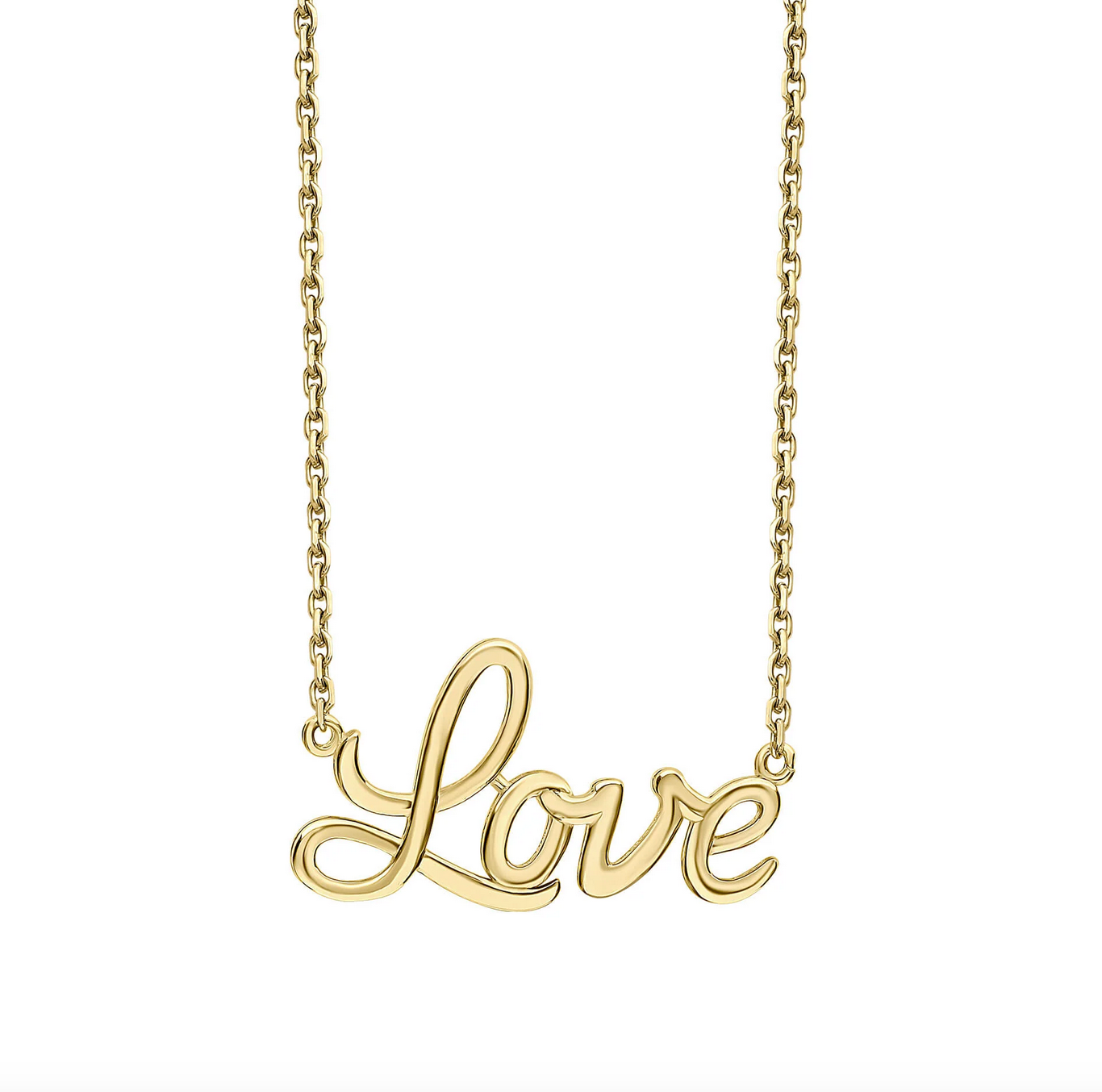 9ct Gold Love Necklace
