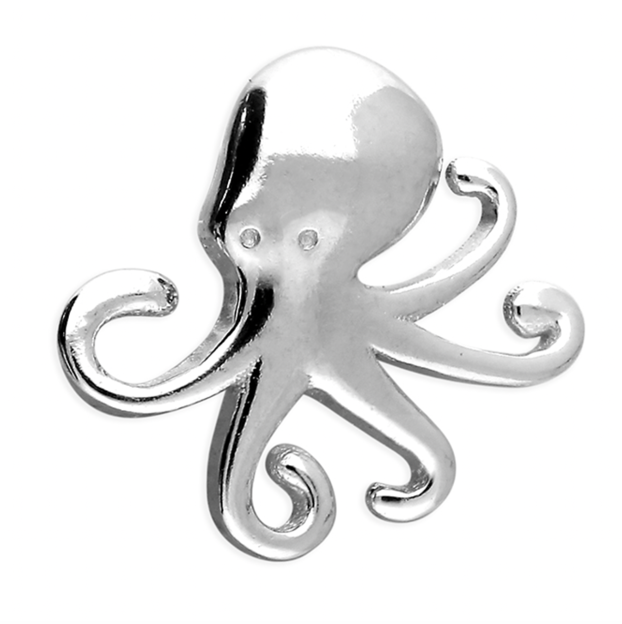 Octopus Flat Back Cartilage Stud