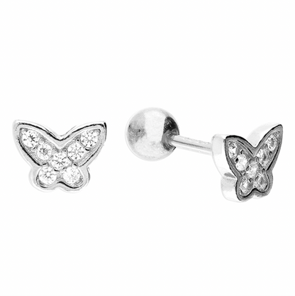 Sparkle Butterfly Cartilage Stud