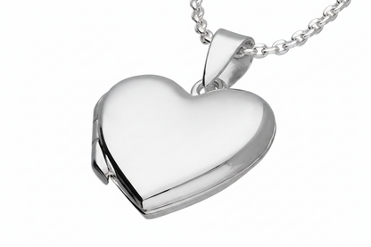 Classic Heart Locket Necklace