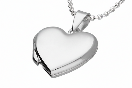 Classic Heart Locket Necklace