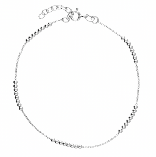 Delicate Bead & Chain Bracelet