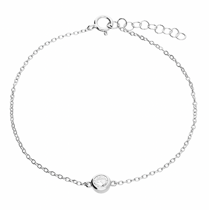 Solitaire Stacking Bracelet