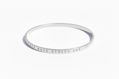 Signature Quote Bangle