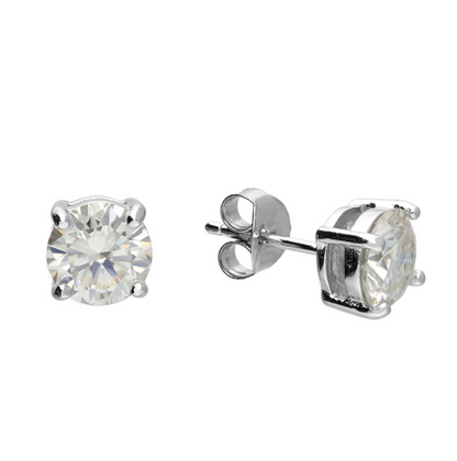 Moissanite Stud Earrings