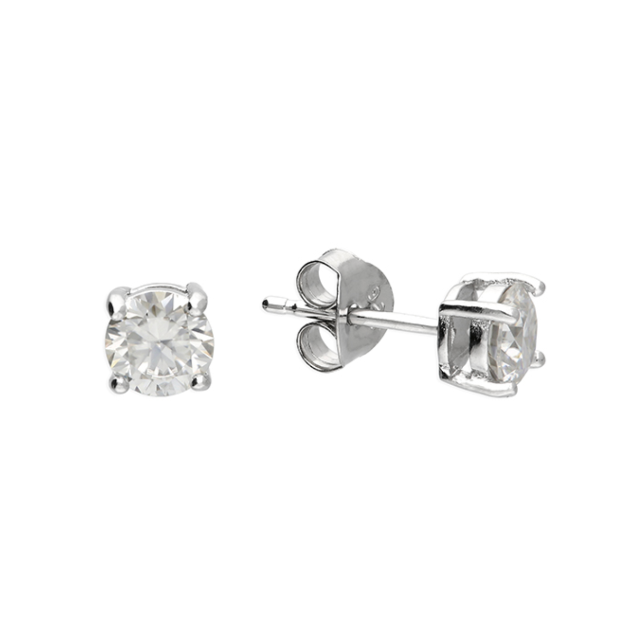 Moissanite Stud Earrings