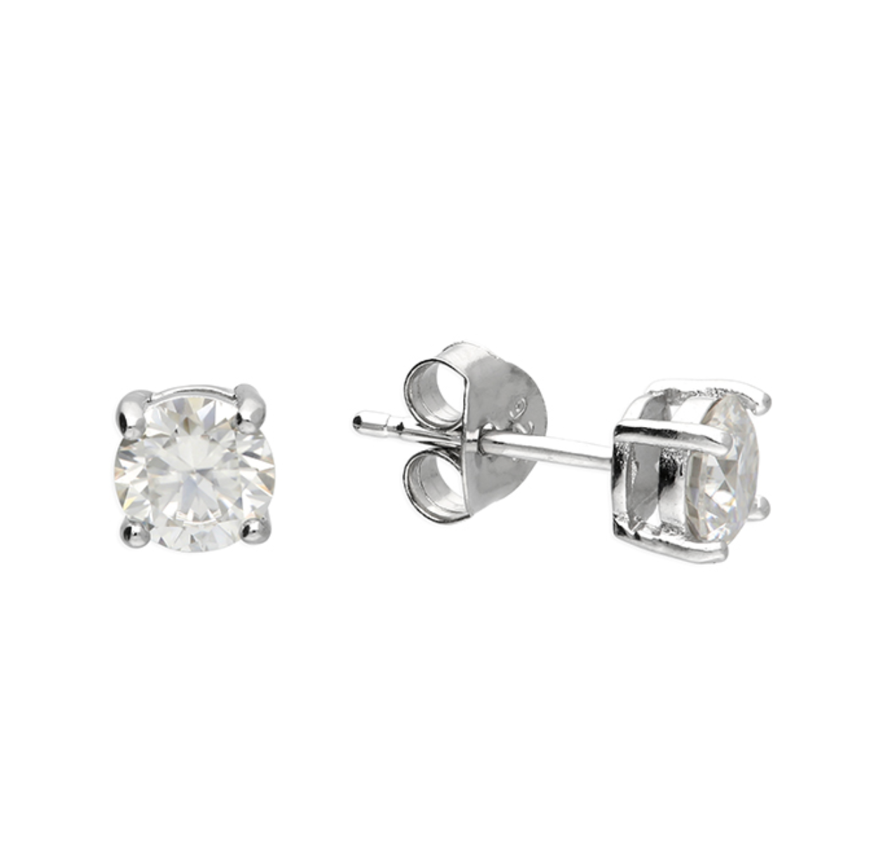 Moissanite Stud Earrings