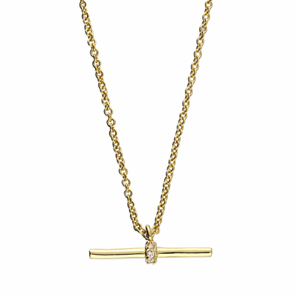 Dainty T-Bar Necklace