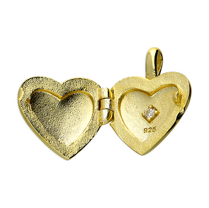 Classic Heart Locket Necklace