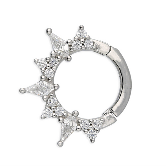 Sunray Daith Hoop Earring