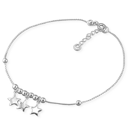 Three Star Anklet