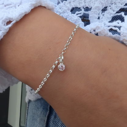 Birthstone Belcher Bracelets