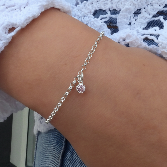 Birthstone Belcher Bracelets