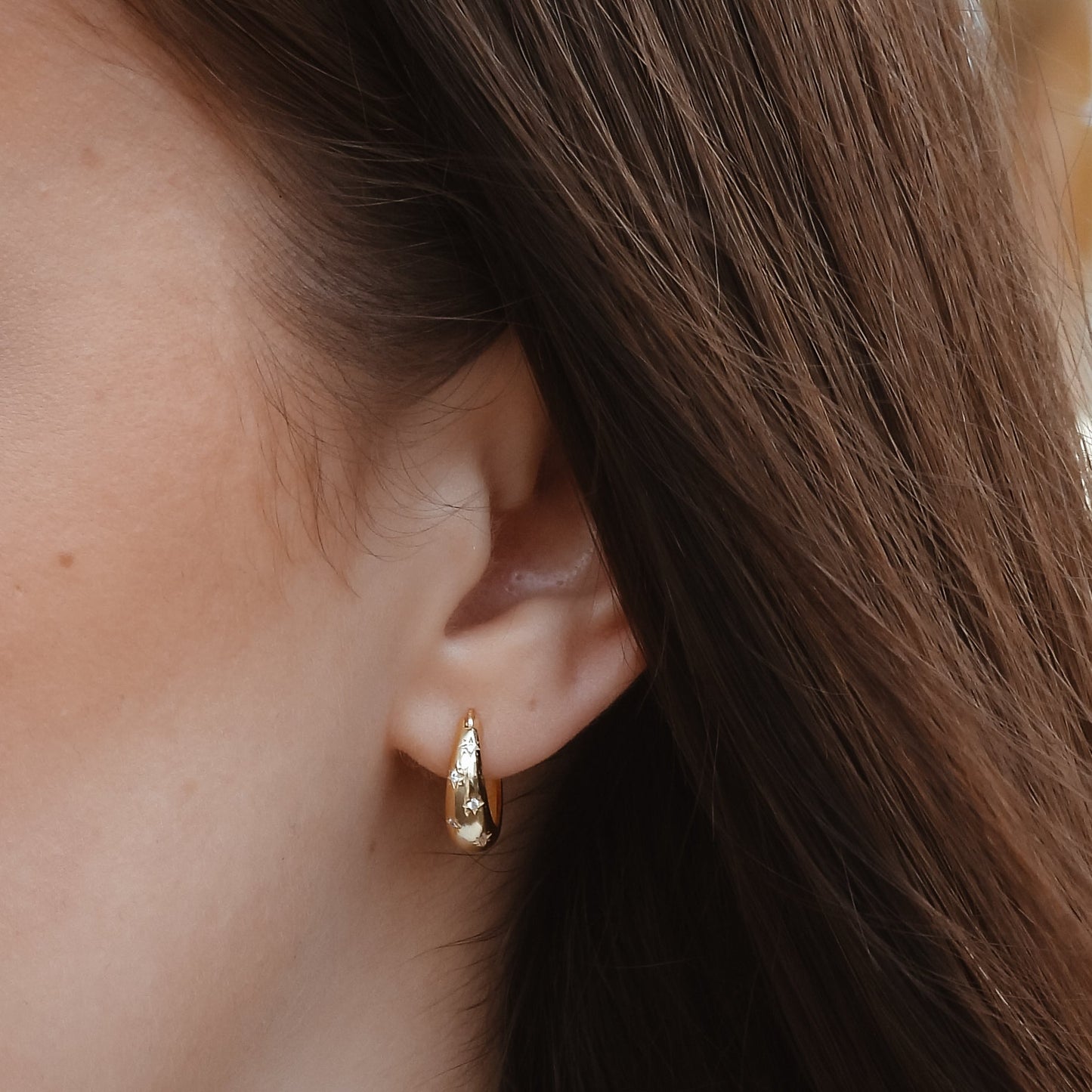 Cosmic Star Domed Hoops