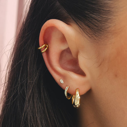 Cosmic Star Domed Hoops