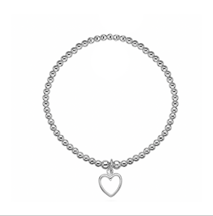Open Heart Bracelet
