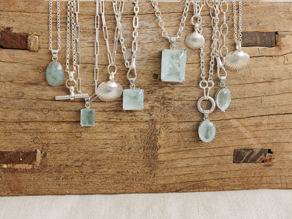 Sireneia Aquamarine Necklce