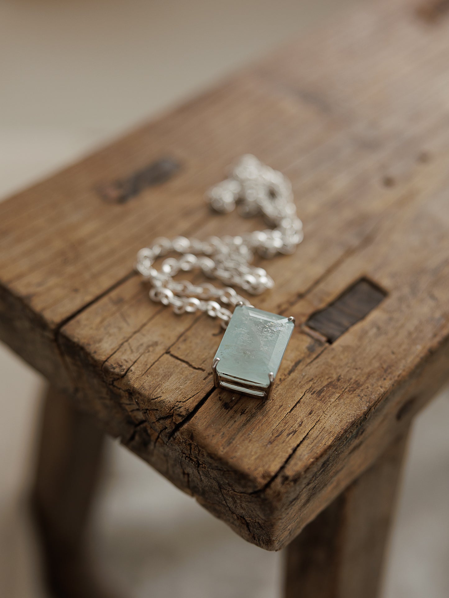 Kailani Aquamarine Necklce