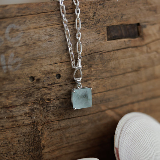 Sireneia Aquamarine Necklce