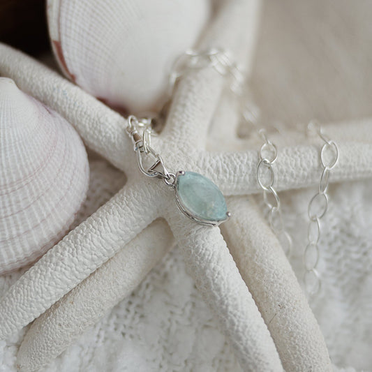 Adeline Aquamarine Necklce