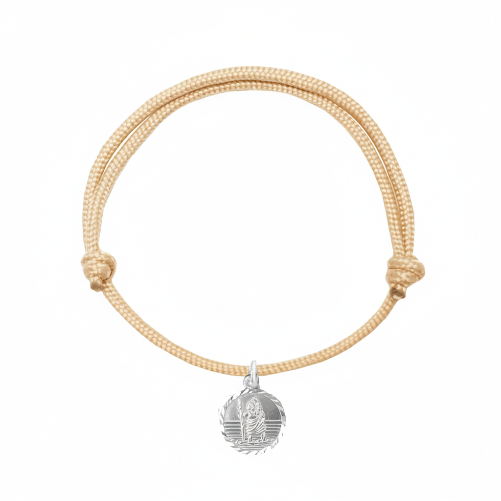 St Christopher Rope Bracelet