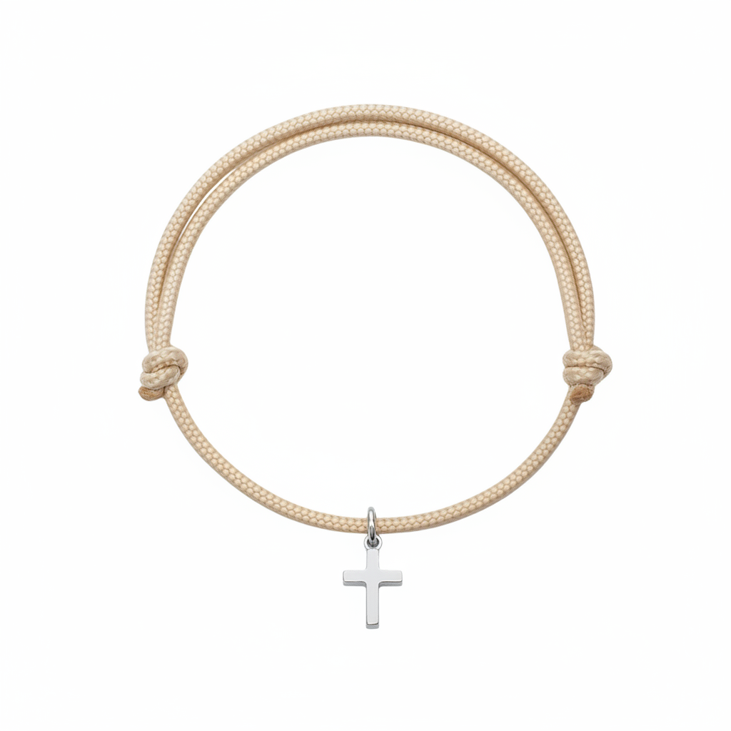 Mini Cross Rope Bracelet