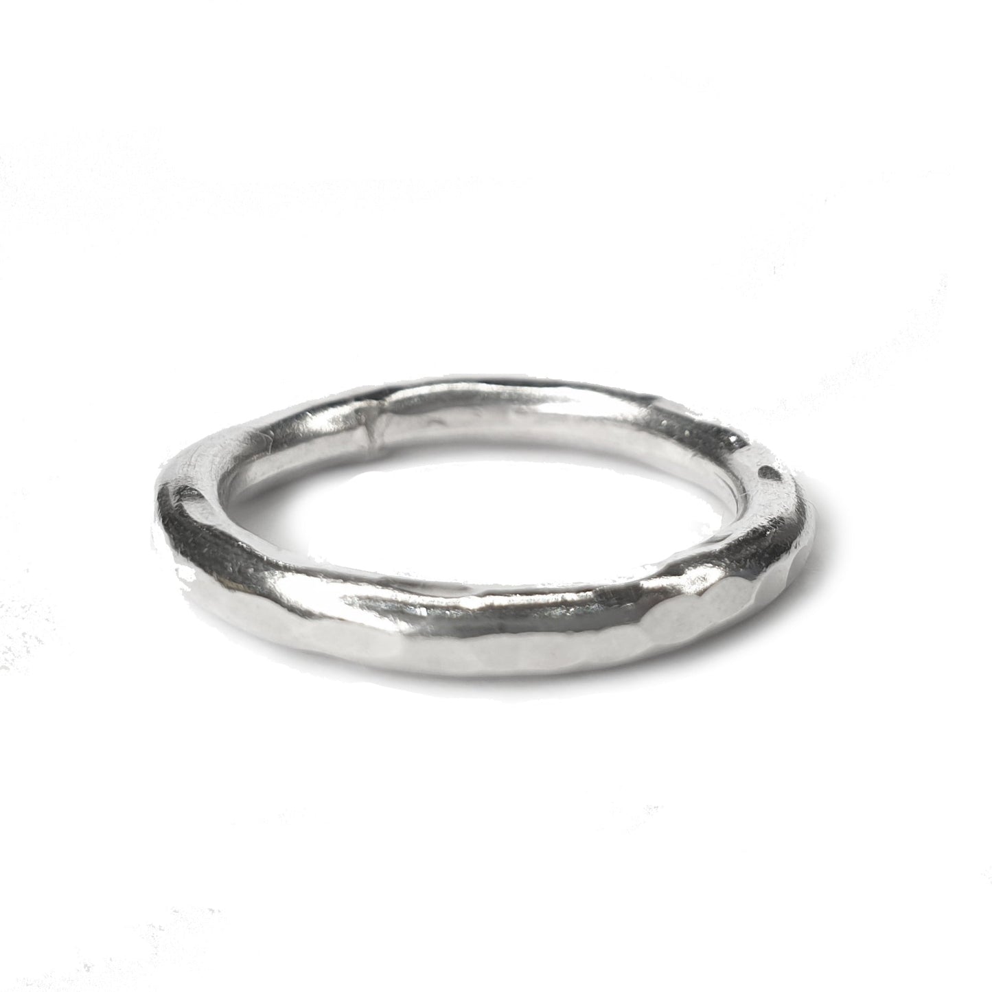 Hammered Stacking Ring