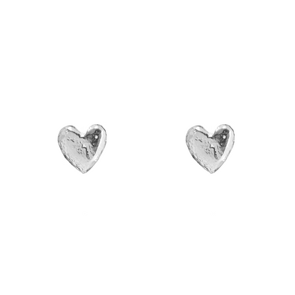 Teeny Heart Studs